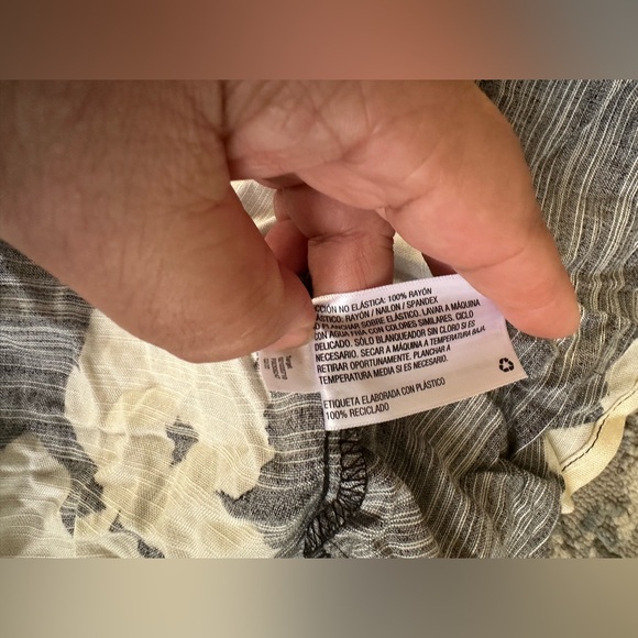 NWT Ava & Viv Women's Size Black Floral Balloon Sleeve Pleated Cocktail size 3X - Picture 12 of 12